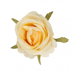 Головка троянди, кремова, 6,5 см (9222-036)