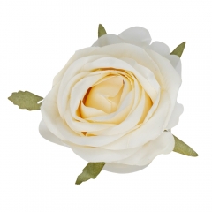 Головка троянди, кремова, 6,5 см (9222-038)