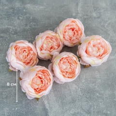 Головка троянди, світло-рожева, 8 см (8502-007/2)