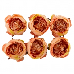 Головка троянди, помаранчева, 8 см (8502-007/5)