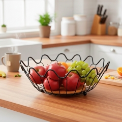 Фруктівниця "Гармонія смаку", чорна, 29 * 10,5 см ВРЯТОВАНА ПОЗИЦІЯ (9282-008)