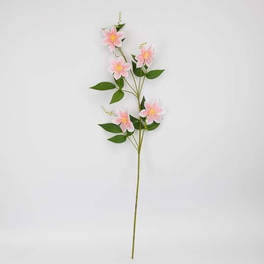 Штучний клематис, рожевий, 78 см (9259-011)