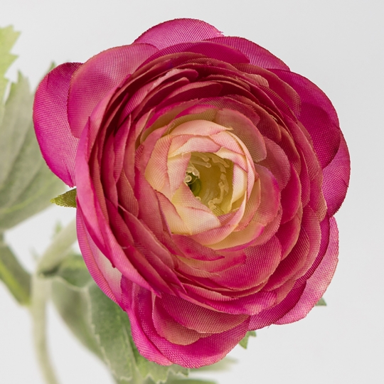 Искусственный ранункулюс с 3 бутонами, ярко-розовый, 50 см (9259-016) Искусственный ранункулюс с 3 бутонами, ярко-розовый, 50 см (9259-016)