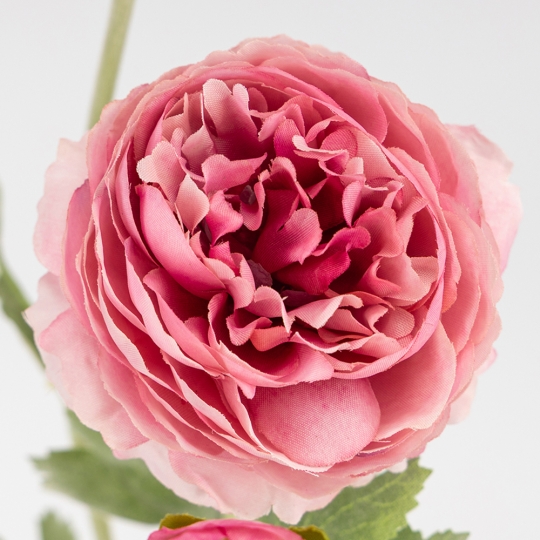 Искусственный ранункулюс с 3 бутонами, розовый, 50 см (9259-058) Искусственный ранункулюс с 3 бутонами, розовый, 50 см (9259-058)