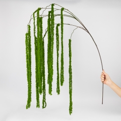 Штучна звисаюча гілка "Амарант", зелена, 180 см (9271-002)