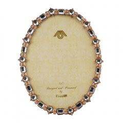 Фоторамка "Кристали в золоті" (15*19 см, ф - 12*17 см) (001V)