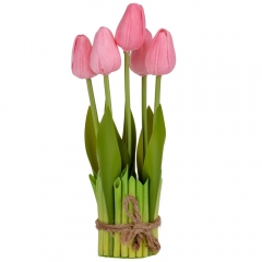Букет тюльпанов "Рапсодия", розовый, 25,5 см (9129-014)