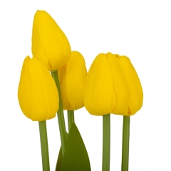Букет тюльпанов "Рапсодия", желтый, 25,5 см (9129-016)