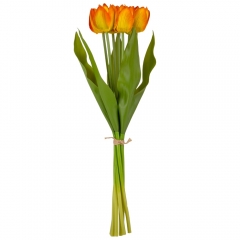 Букет тюльпанов "Красочность", оранжевый, 40 см (9129-019)