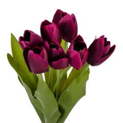 Букет тюльпанов "Красочность", фиолетовый, 40 см (9129-020)