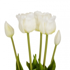 Букет тюльпанов "Симфония", белый, 44 см (9129-026)