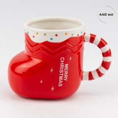 Кружка "Червоний чобіток", 440 мл (9252-017)