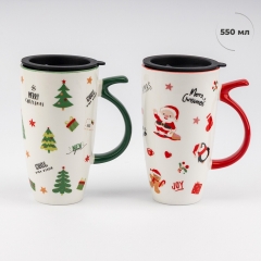 Кружка "Різдвяна класика", 550 мл * Рандомній вибір дизайну (9252-019)
