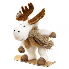 Декор «Лось сноубордист» (011NS)