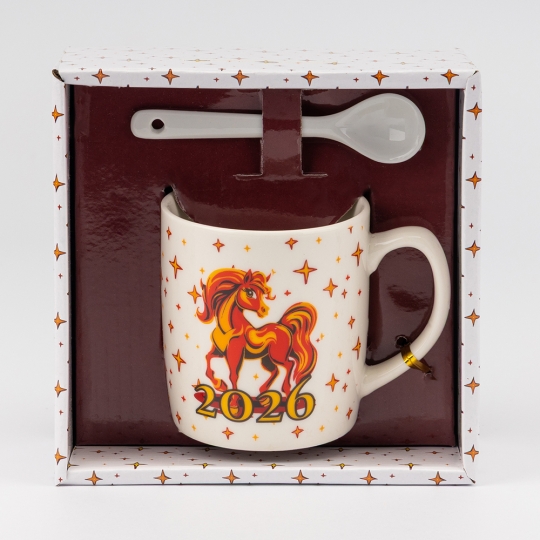 Кружка з ложечкою Кружка з ложечкою