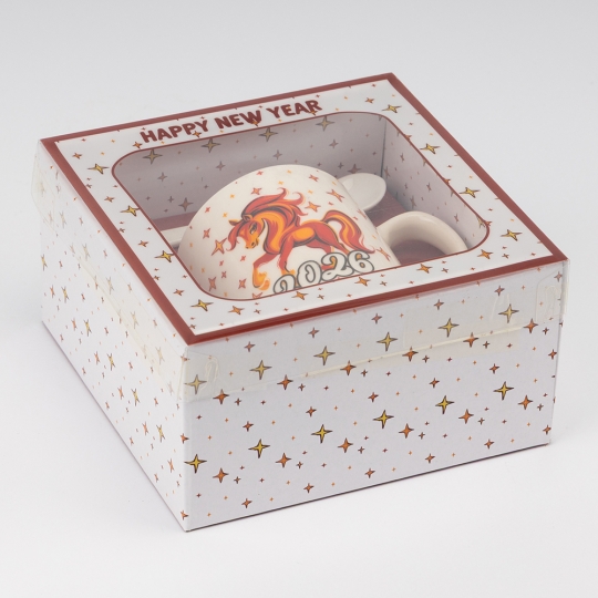 Кружка з ложечкою 