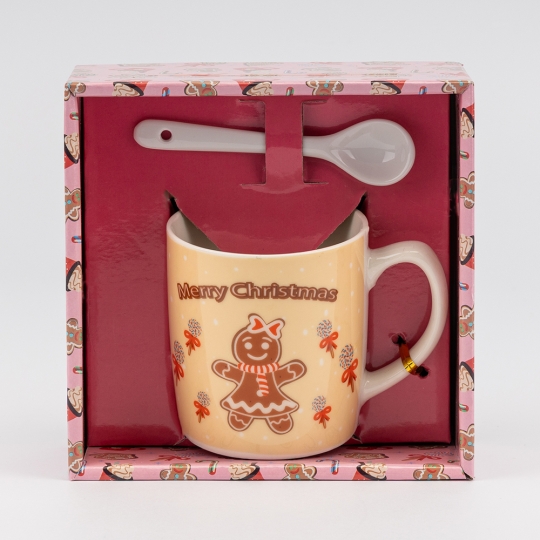 Кружка з ложечкою 