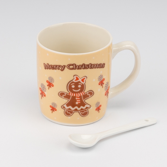 Кружка з ложечкою 