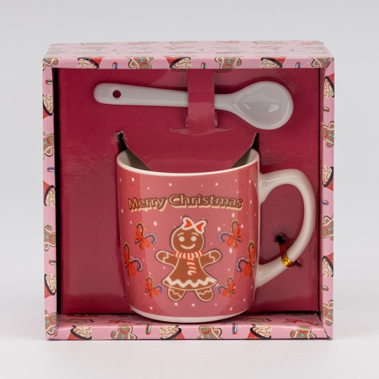 Кружка з ложечкою 