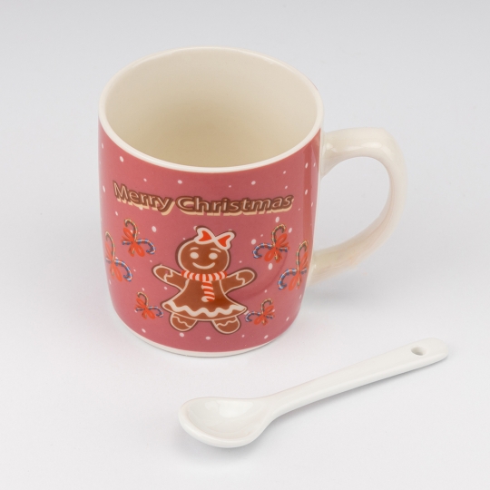 Кружка з ложечкою 