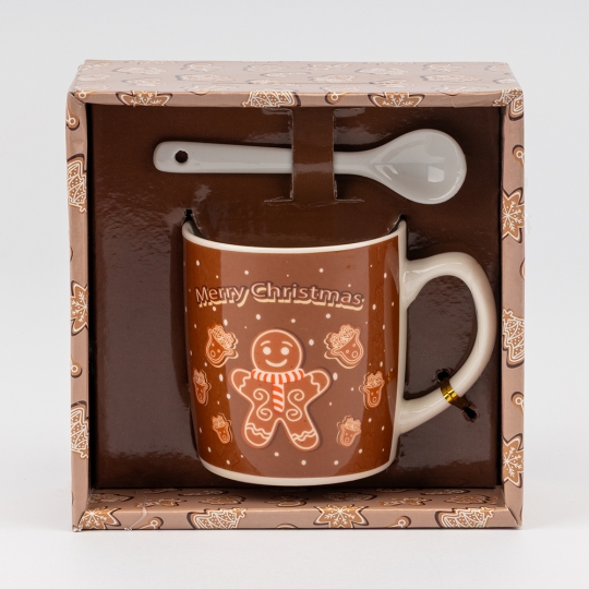 Кружка з ложечкою 