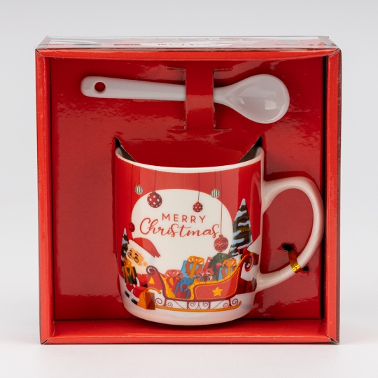 Кружка з ложечкою 