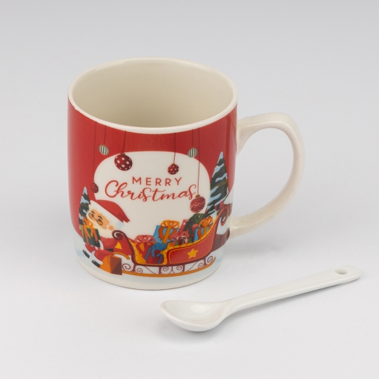 Кружка з ложечкою 