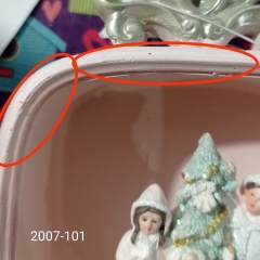 Статуэтка "А вот и Санта!", 15 см. (00BR-2007-101)