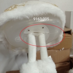 УЦІНКА Фігурка з підсвіткою "Новорічна фея", 50 см (Тріщина на статуетці,порваний черевик,не працює) (00BR-9163-005/1)