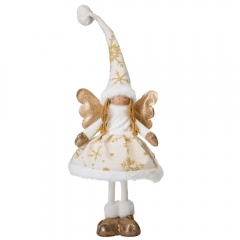 УЦІНКА Фігурка з підсвіткою "Новорічна фея", 50 см (Тріщина на статуетці,порваний черевик,не працює) (00BR-9163-005/1)