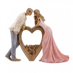 УЦІНКА Статуетка "Серце для двох", 22 см (Плями ,подряпини,дефет фарбування) (00BR-2007-273)
