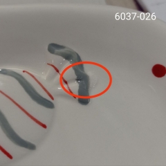 УЦІНКА Блюдо "Новорічні цукерки", 31,5 см * 13 см (Тріщина,наплив,деформація) (00BR-6037-026)