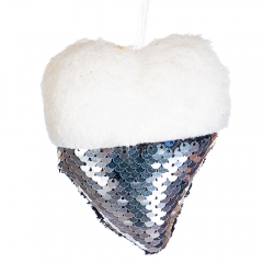 Ёлочная игрушка "Cердце" (039NZK)