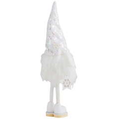 Фігурка "Стильний гном", біла, 25 см (6014-030)