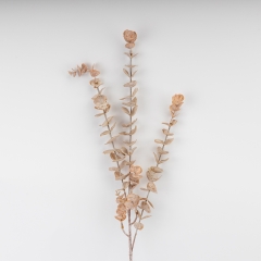 Штучна гілка "Евкаліпт пудровий", 78 см (2024-002)