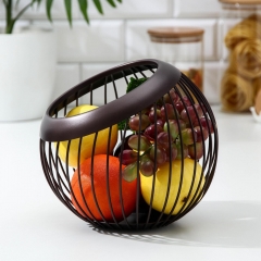 Фруктівниця "Орбіта", коричнева, 20 * 18 см ВРЯТОВАНА ПОЗИЦІЯ (9282-019)