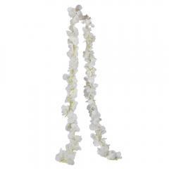 Штучна гірлянда "Гліцинія", біла (9089-006)