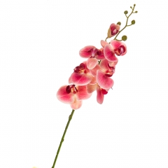 Квітка "Орхідея" темно-рожева 86 см (Силикон) (8100-016)