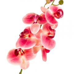 Квітка "Орхідея" темно-рожева 86 см (Силикон) (8100-016)