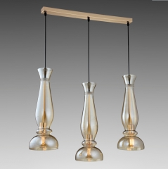 Люстра-подвес на 3 "Керасиновые лампы" (OK012/3 (A)) (OK012/3 (A))