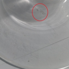 УЦІНКА Набір з 3 свічників "Версаль" рожевий (Бульбашки,плями,скол на одном свічнику) (00BR-2006-002)