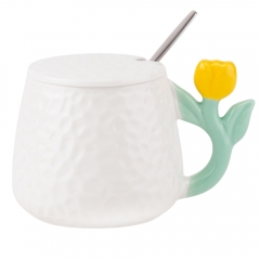 Чашка "Тюльпановая чашечка", 400 мл * Рандомный выбор дизайна (9200-007)