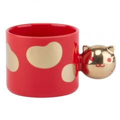 Чашка "Golden Kitten", 400 мл * Рандомный выбор дизайна (9200-018)