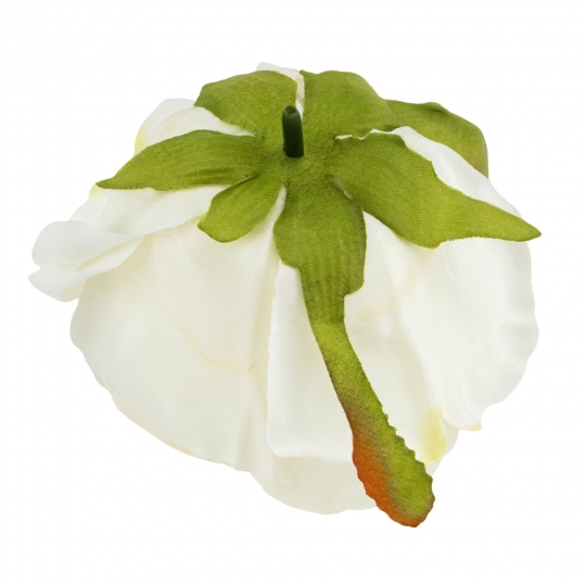 Головка троянди, біла, 8 см (8502-008/4)