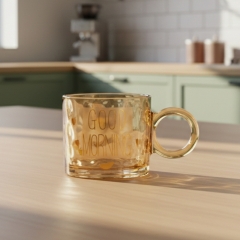 Кружка "Доброго ранку", золота , 270 мл (9106-008)
