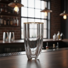 Склянка "Золоті пелюстки", 400 мл (9118-004)