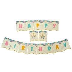 Розтяжка на день народження "Єдиноріжка" (8505-002)