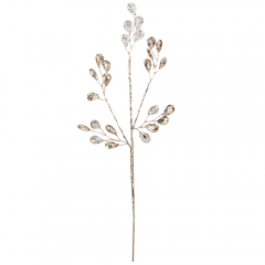 Декоративна гілка "Золоте сяйво", 38 см (9155-016)
