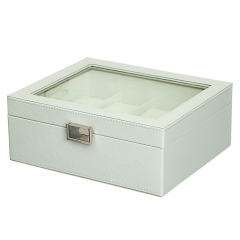 Скринька для годинника 8 шт. Білий колір (0505-002)