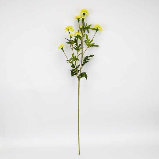 Штучні чорнобривці, світло-жовті, 84 см ВРЯТОВАНА ПОЗИЦІЯ (9259-037) Штучні чорнобривці, світло-жовті, 84 см ВРЯТОВАНА ПОЗИЦІЯ (9259-037)